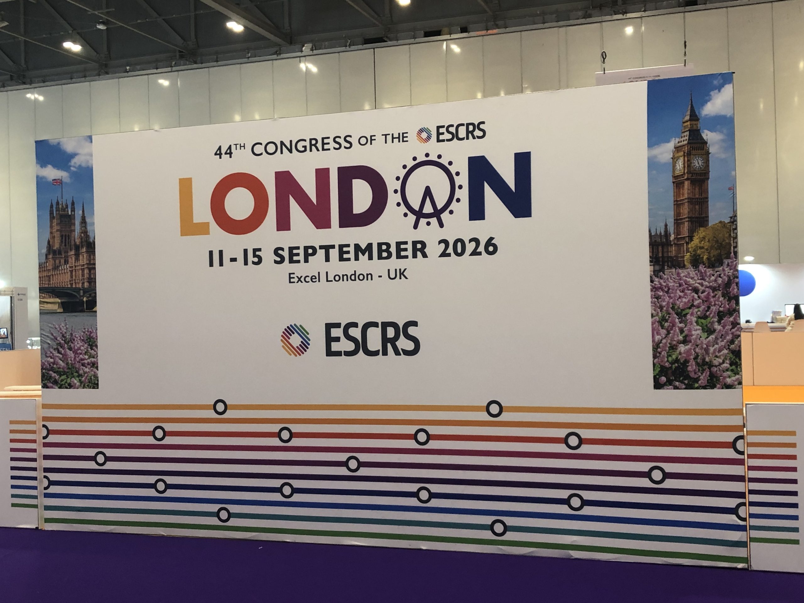 The European Society of Cataract and Refractive Surgeons comes to London